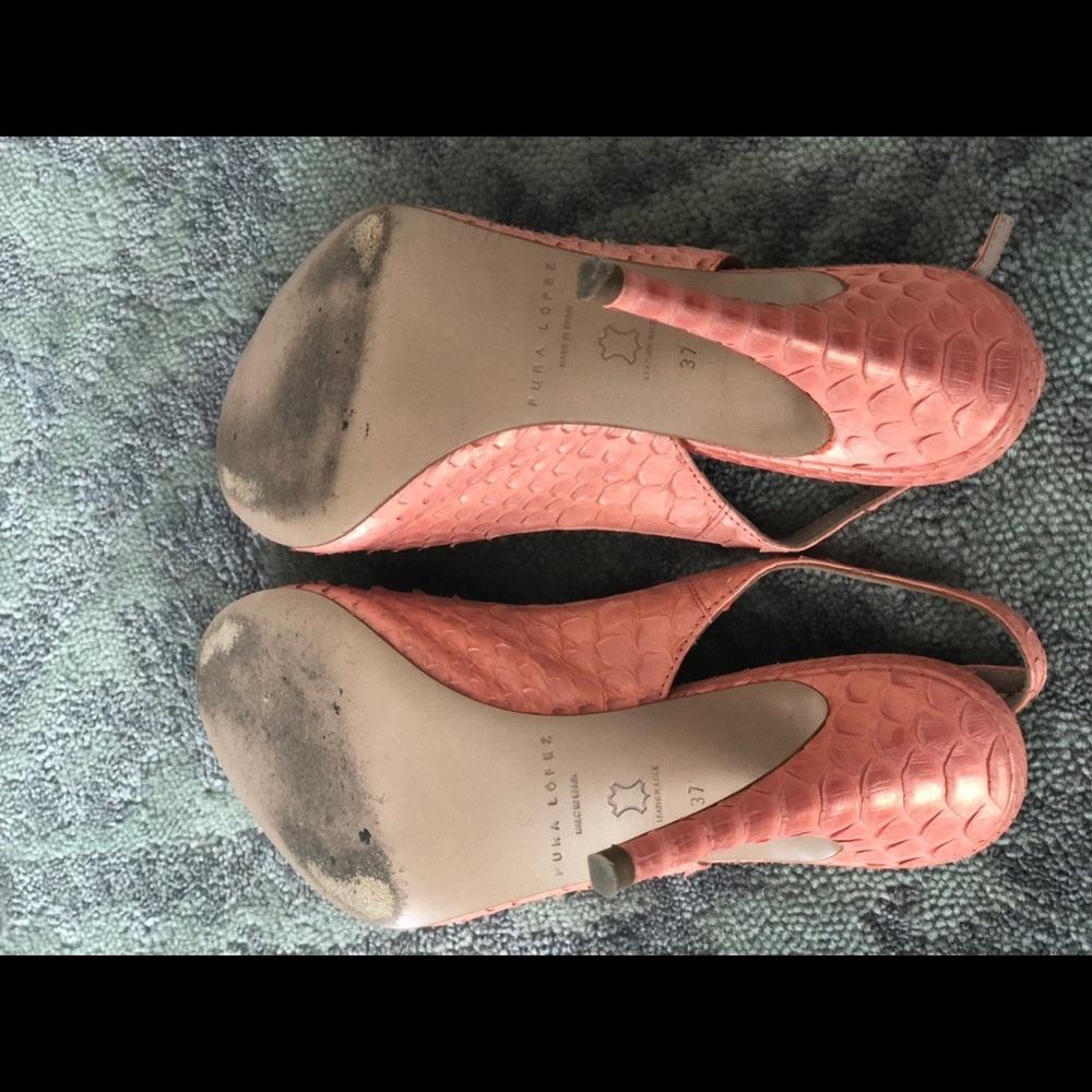 Beautifully Made Python Height Heels Italian Shoes - image 7